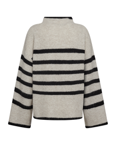 CMIBRA - STRICKPULLOVER IN BEIGE