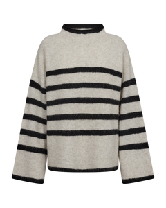 CMIBRA - STRICKPULLOVER IN BEIGE