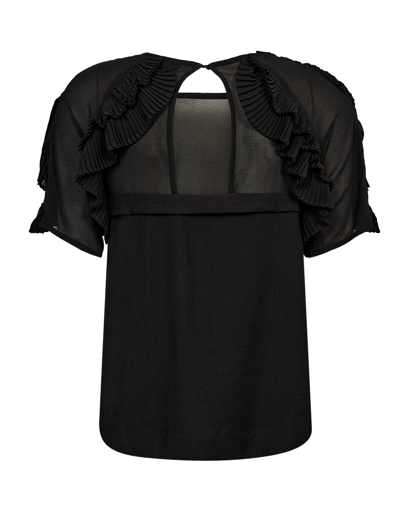 CMKIRA - BLUSE IN SCHWARZ