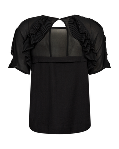 CMKIRA - BLUSE IN SCHWARZ