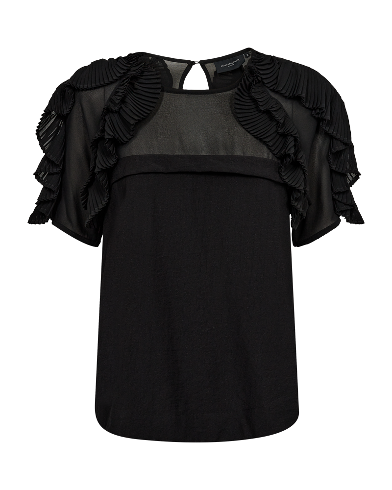 CMKIRA - BLUSE IN SCHWARZ