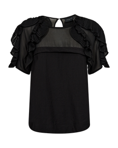 CMKIRA - BLUSE IN SCHWARZ