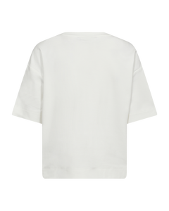 CMMUSE - T-SHIRT IN WEISS,WOLLWEISS