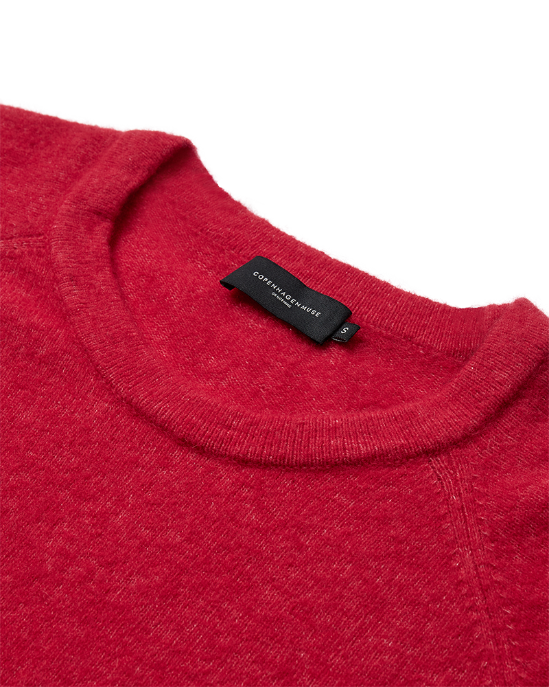 CMIBRA-RAGLAN-PULLOVER IN ROT