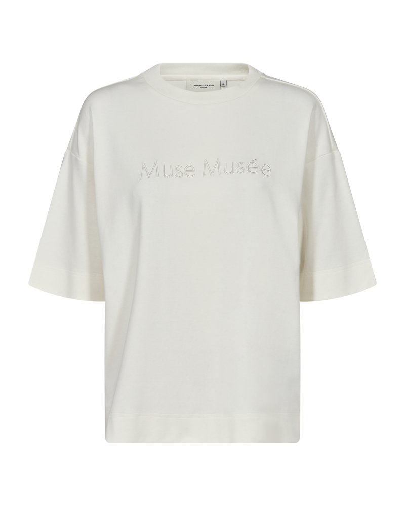 CMMUSE - TEE IN WEISS,WOLLWEISS