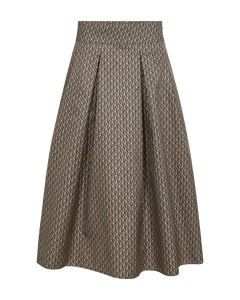 CMSIMI - ROCK MIT PRINT IN BEIGE