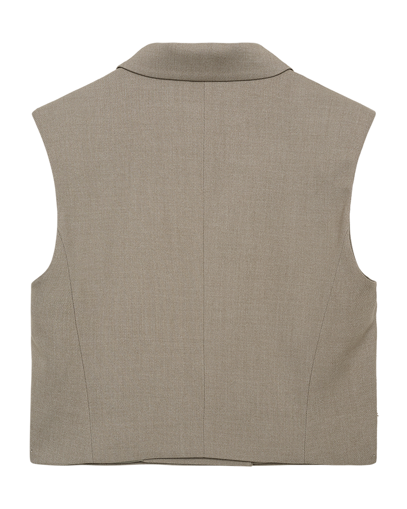 CMTAILOR - KURZE WESTE IN BEIGE