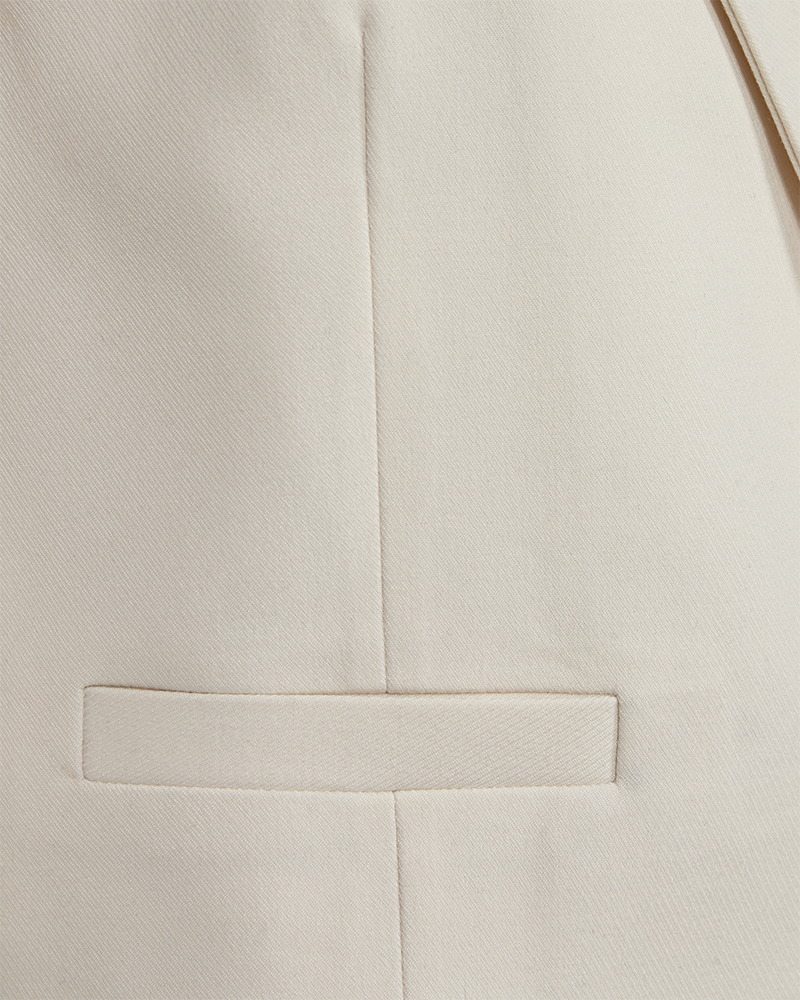 CMTAILOR - KURZE WESTE IN WEISS,WOLLWEISS