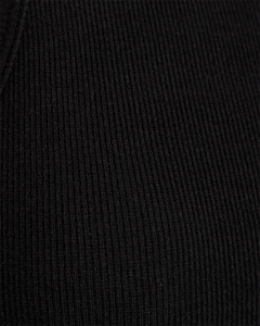 CMSIV - ONE-SHOULDER-TOP IN SCHWARZ