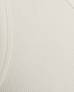 CMSIV - ONE-SHOULDER-TOP IN WEISS,WOLLWEISS
