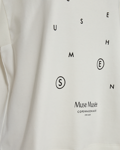 CMMUSE - T-SHIRT IN WEISS,WOLLWEISS
