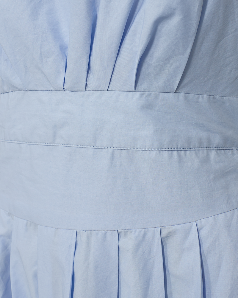 CMPOPLIN - KLEID IN BLAU