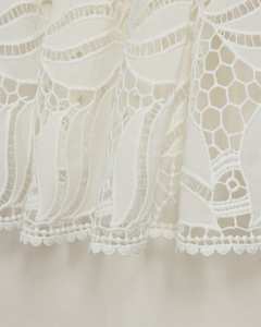 CMMOLLY - OFF-SHOULDER KLEID IN WEISS,WOLLWEISS