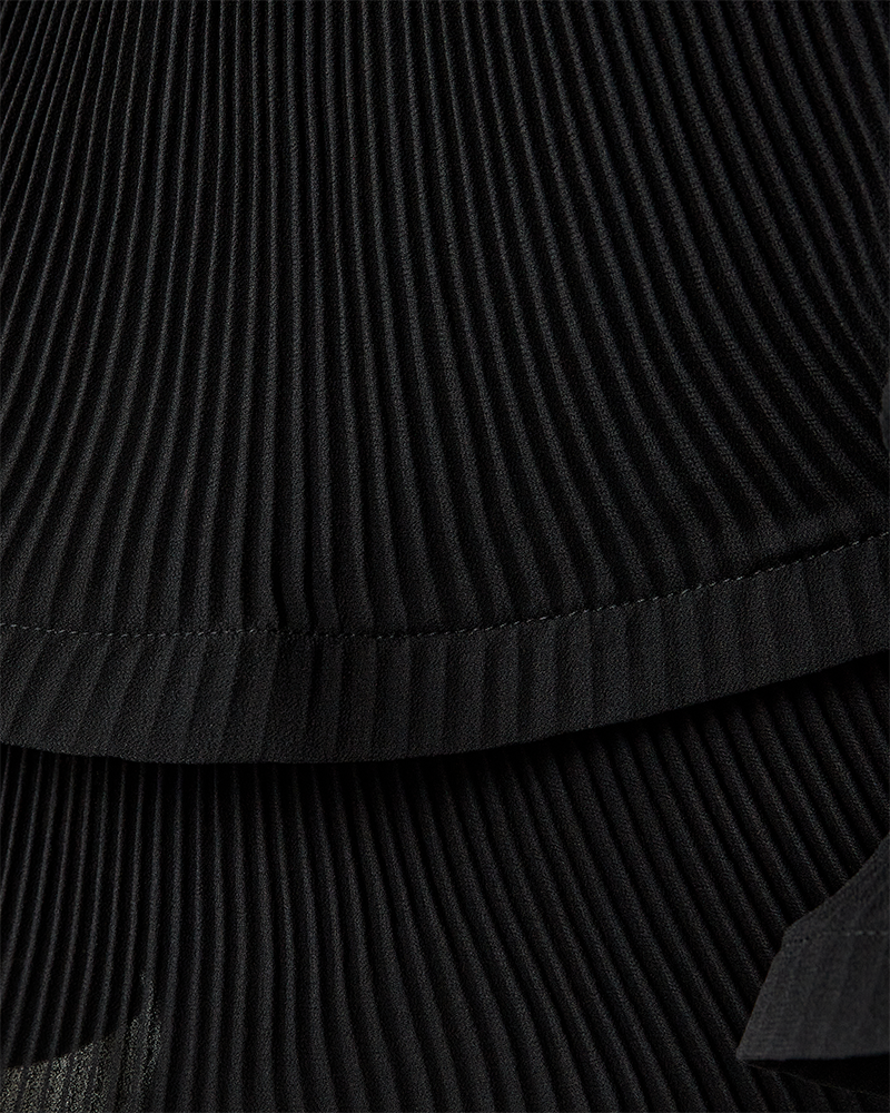 CMKIRA - OFF-SHOULDER TOP IN SCHWARZ
