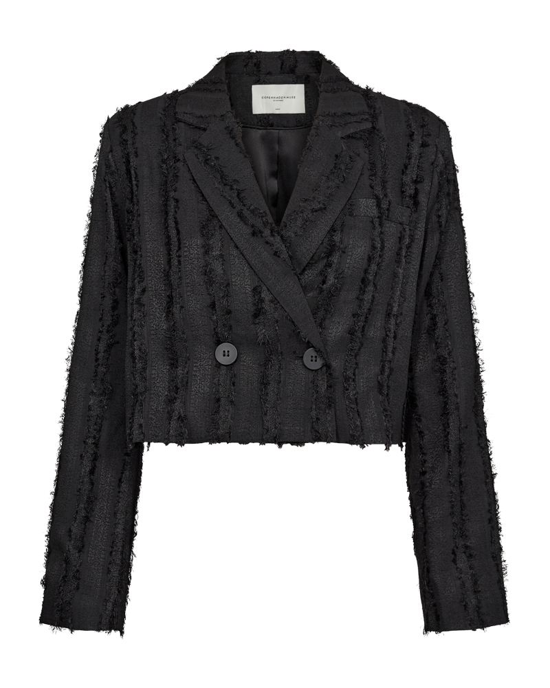 CMJANEY - SHORT BLAZER IN SCHWARZ