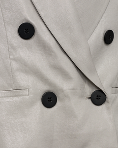 CMNATULA - BLAZER IN SILBER