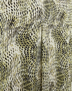 CMSABINA - KAFTAN IN BEIGE UND GRUN,WOLLWEISS