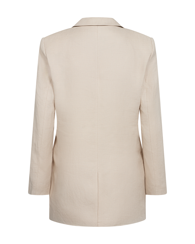 CMNATURE - BLAZER IN BEIGE,WOLLWEISS