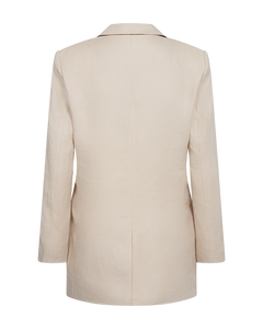 CMNATURE - BLAZER IN BEIGE,WOLLWEISS
