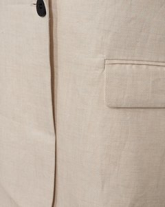 CMNATURE - BLAZER IN BEIGE,WOLLWEISS