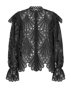CMMOONLIGHT - BLUSE IN SCHWARZ