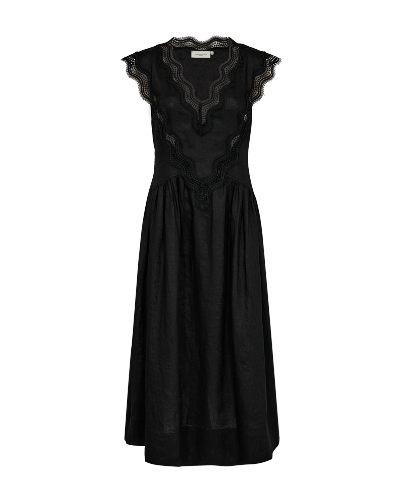 CMNATULI - KLEID IN SCHWARZ