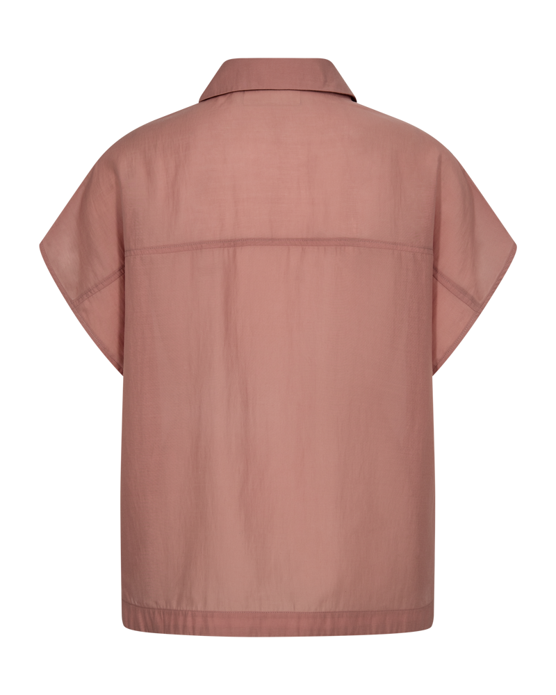 CMMOLLY - HEMD MIT BRUSTTASCHEN IN ROSA