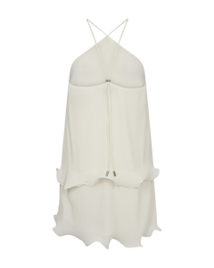 CMKIRA - KLEID IN WEISS,WOLLWEISS