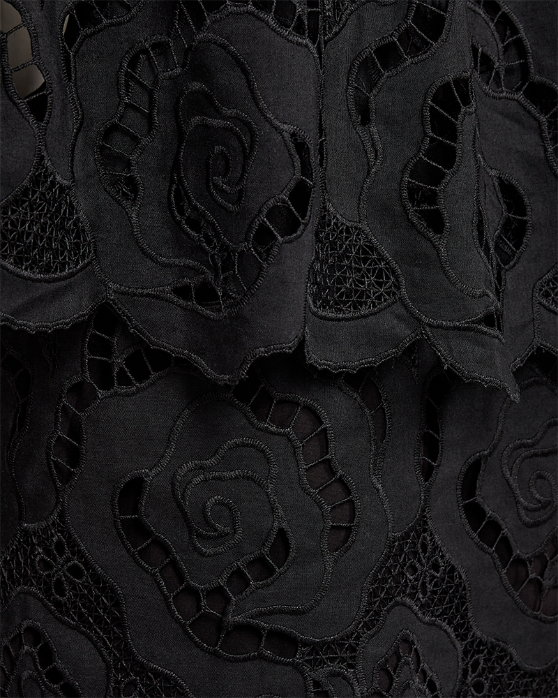 CMROTRA - OFF-SHOULDER TOP IN SCHWARZ