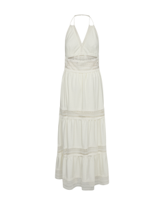 CMASLEAH - KLEID IN WEISS,WOLLWEISS