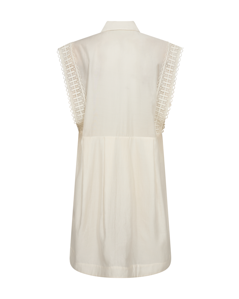 CMMOLLY - KLEID IN WEISS,WOLLWEISS