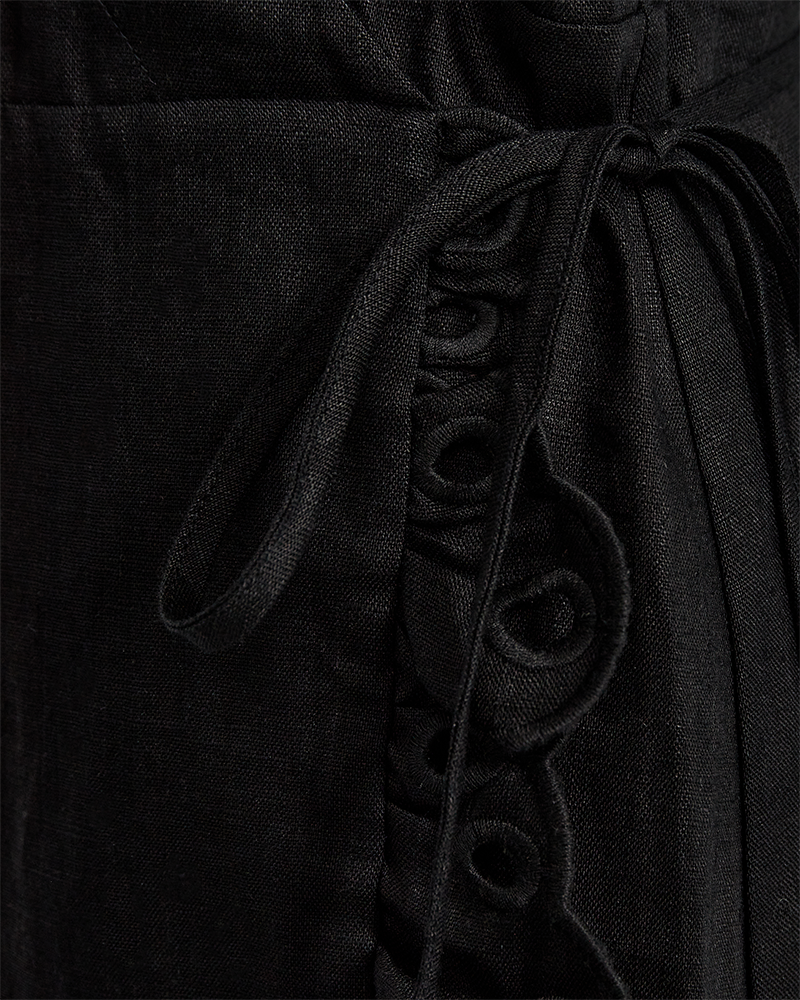 CMNATULI - KLEID IN SCHWARZ