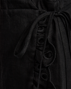 CMNATULI - KLEID IN SCHWARZ