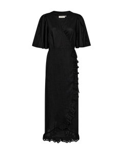 CMNATULI - KLEID IN SCHWARZ