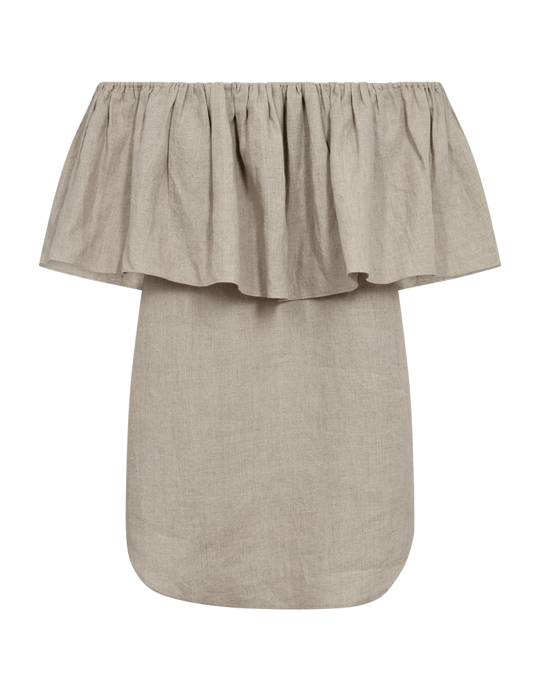 CMNATULI - BLUSE IN BEIGE
