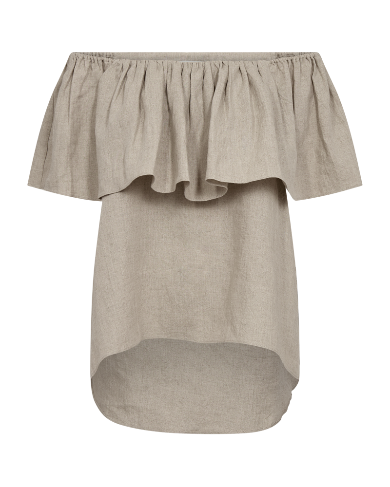 CMNATULI - BLUSE IN BEIGE