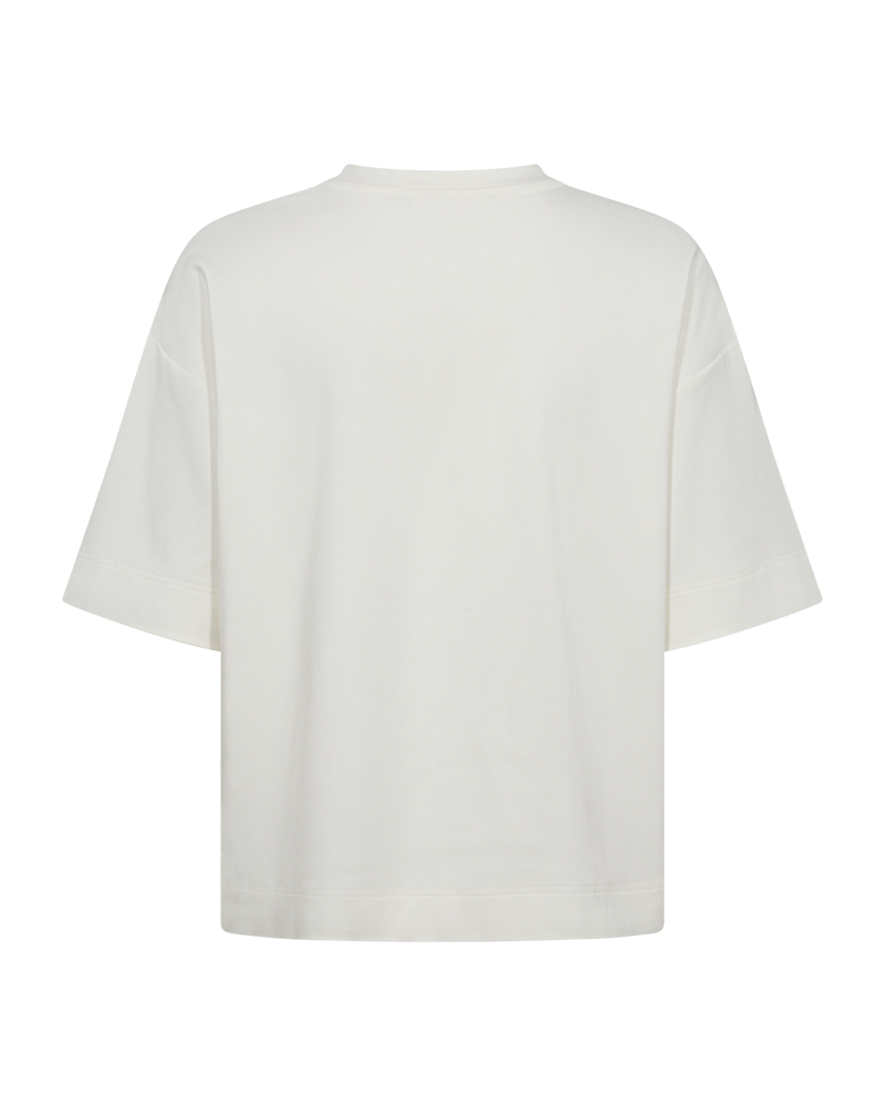 CMMUSE - T-SHIRT IN WEISS,WOLLWEISS