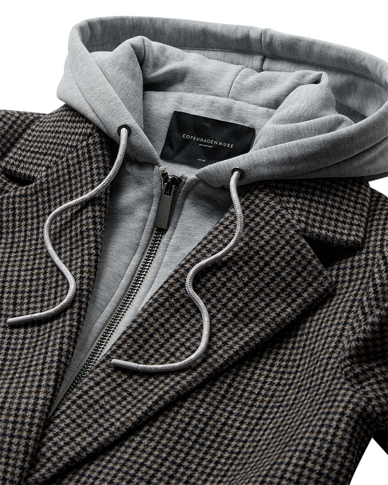 CMWOO - HOODIE-JACKEN IN SCHWARZ