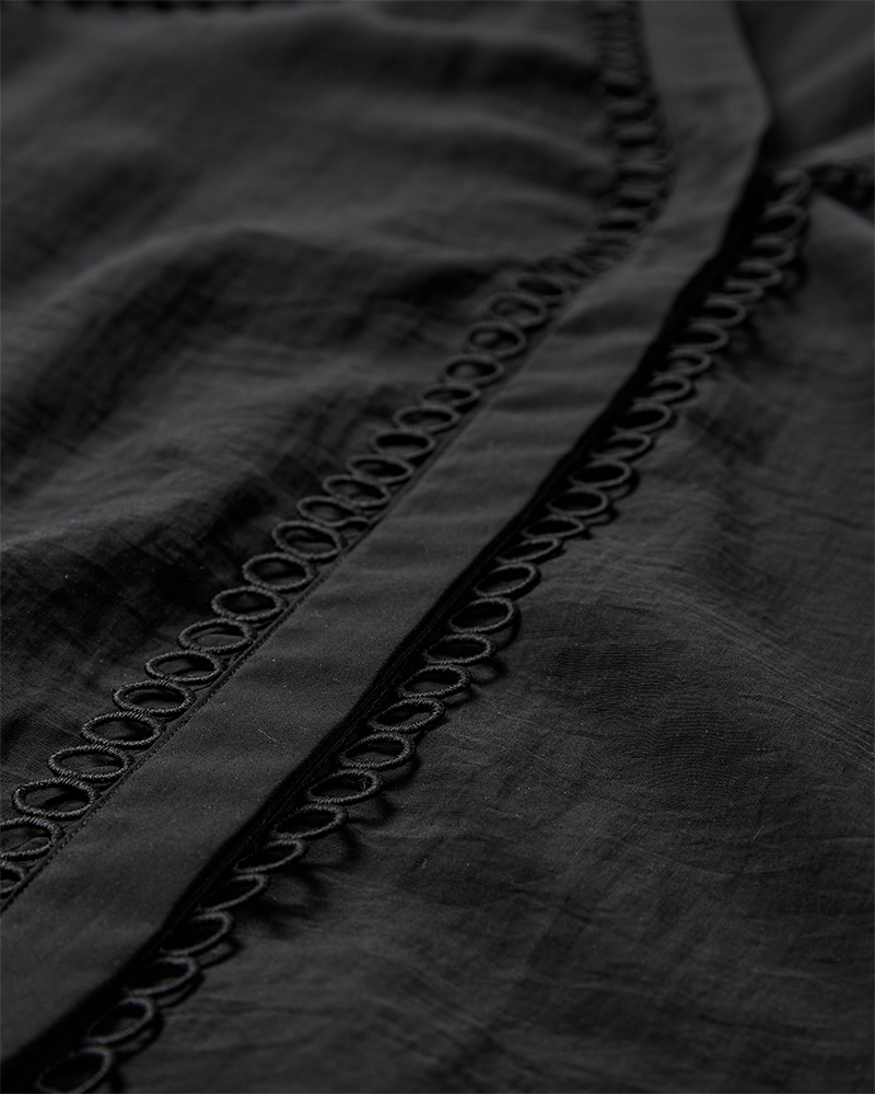 CMMOLLY - HEMD IN SCHWARZ