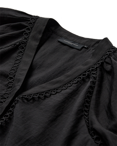 CMMOLLY - HEMD IN SCHWARZ