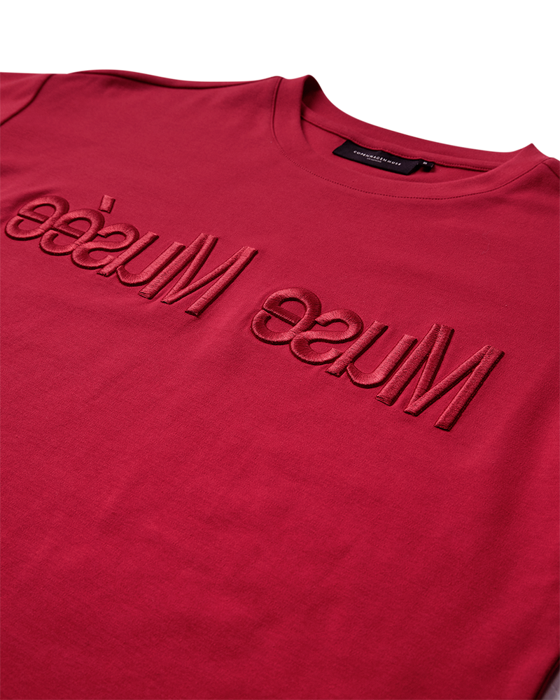 CMMUSE - T-SHIRT IN ROT