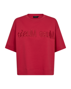 CMMUSE - T-SHIRT IN ROT