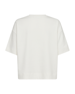 CMMUSE - T-SHIRT IN BEIGE,WOLLWEISS