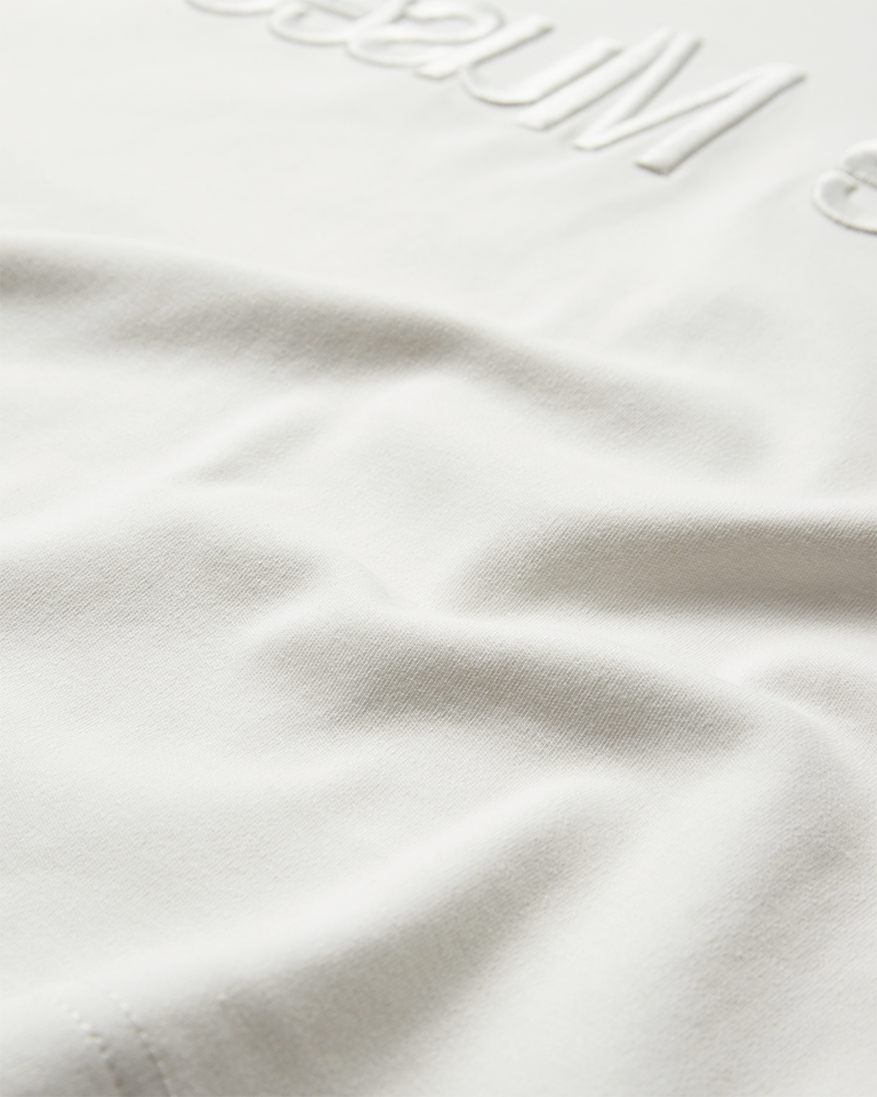 CMMUSE - T-SHIRT IN BEIGE,WOLLWEISS
