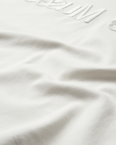 CMMUSE - T-SHIRT IN BEIGE,WOLLWEISS