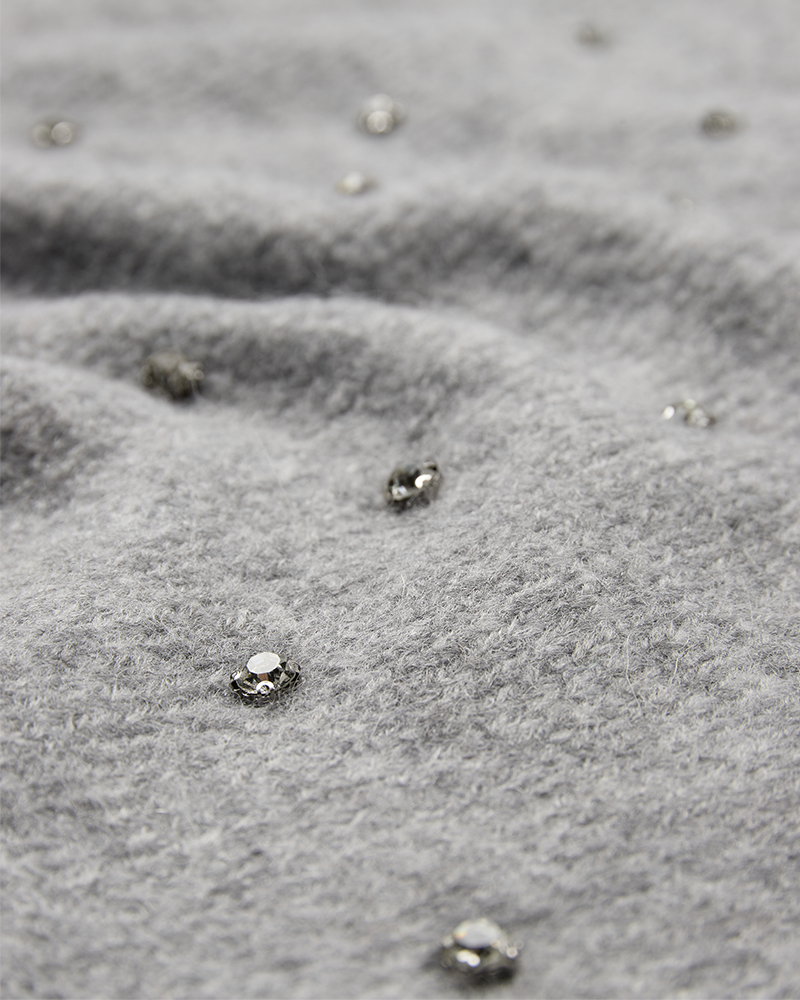 CMDIAMOND - PULLOVER IN GRAU