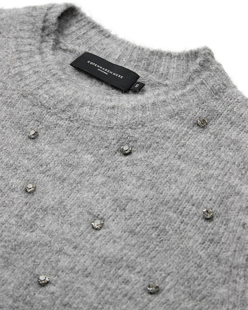 CMDIAMOND - PULLOVER IN GRAU