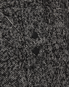 CMNETWO - OVERSIZE WESTE IN SCHWARZ,WOLLWEISS
