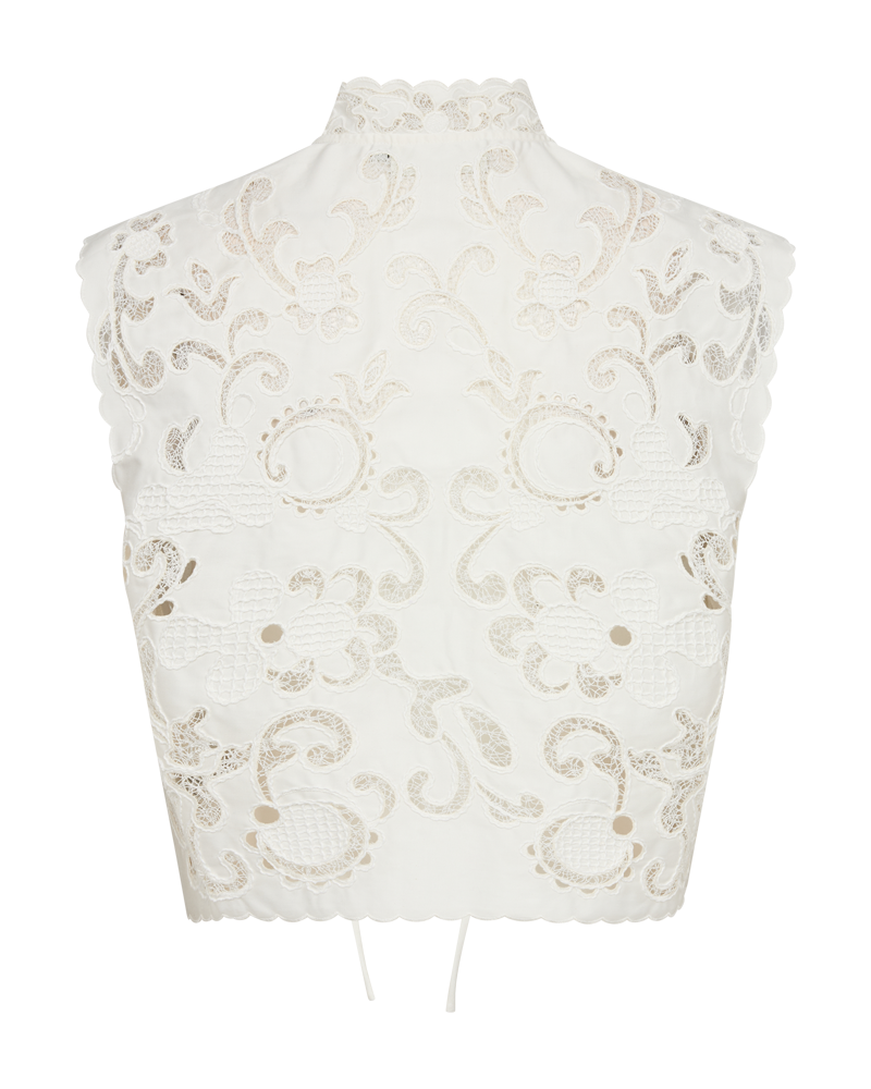CMBOOGA - TOP IN BEIGE,WOLLWEISS