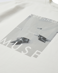 CMMUSE - T-SHIRT IN BEIGE,WOLLWEISS